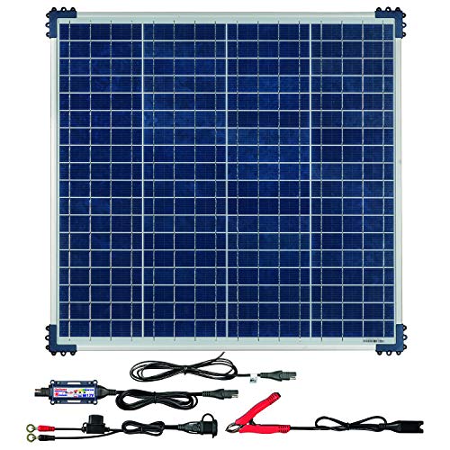 TecMate OptiMATE SOLAR 60W, TM523-6, 60W Paneln 6-stufiges batterieschonendes Überwachungssystem Solar ladegerät & wartungsgerät 12V 5A für Ihres Off-Grid Camping oder Wohnmobile Trips