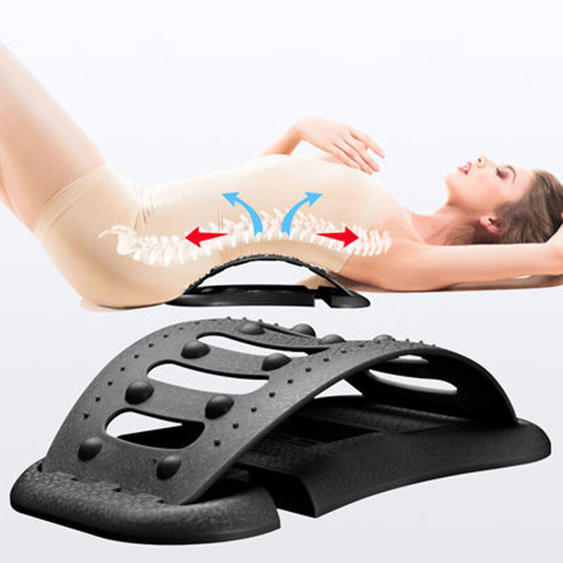KAOLOAD 200KG Lasttragend ABS Lendenwirbelsäulen-Massagegerät für Lendenwirbelsäule im unteren Rückenbereich Drei-Block-