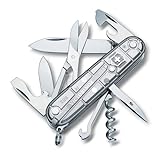 Victorinox, Schweizer Taschenmesser, Climber, Multitool, Swiss Army Knife mit 14 Funktionen, Klinge, gross, Korkenzieher, Dosenöffner