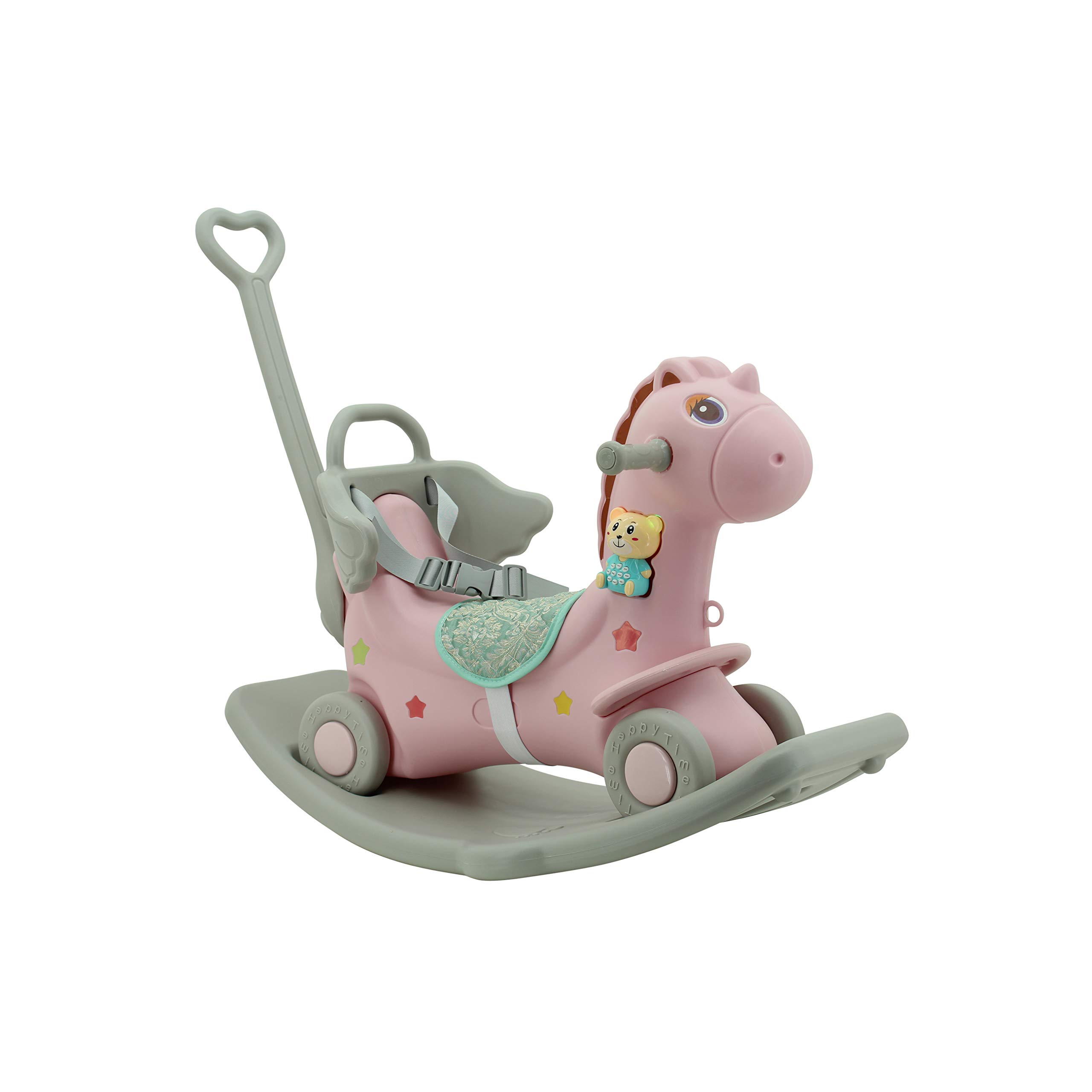 Sweety Toys 12688 Rutscher Einhorn Wippe Lauflernrad Pegasus 3 in 1 Produkt rosa