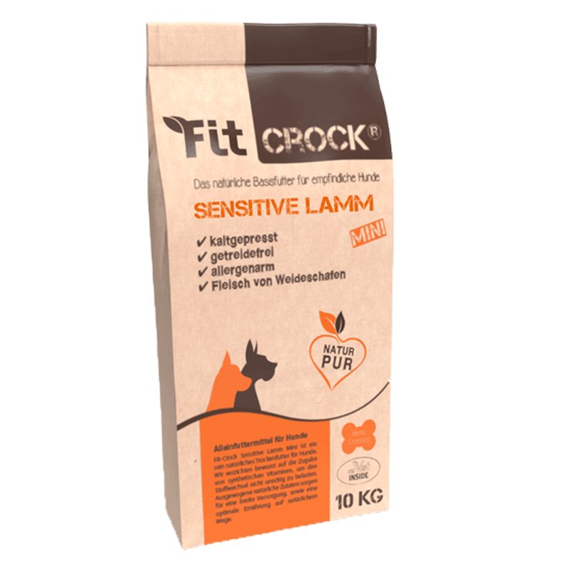 cdVet Fit-Crock Sensitive Lamm Mini - 10 kg (6,92 &euro; pro 1 kg)
