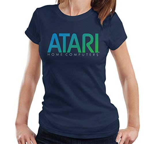 Atari Home Computers Blue Logo Women's T-Shirt