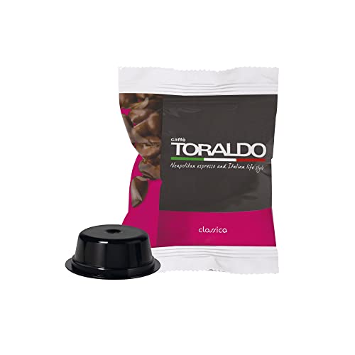 CAFFÈ TORALDO - CLASSICA - Box 100 A MODO MIO KOMPATIBLE KAPSELN 7g