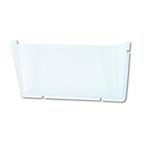 Deflecto Wandprospekthalter (Querformat, unzerbrechlich, für DIN A4), transparent