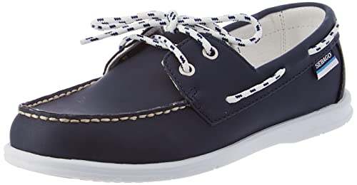 Sebago Damen Jackman Woman Boat Shoe, Blue Navy, 35 EU