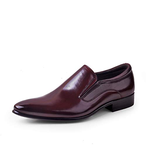 Youpin Source Herren Slip-On Einfache Spitze Zehen Oxfords Echte Leder Business Formelle Schuhe Mokassins Lässige Kleid Abendschuhe