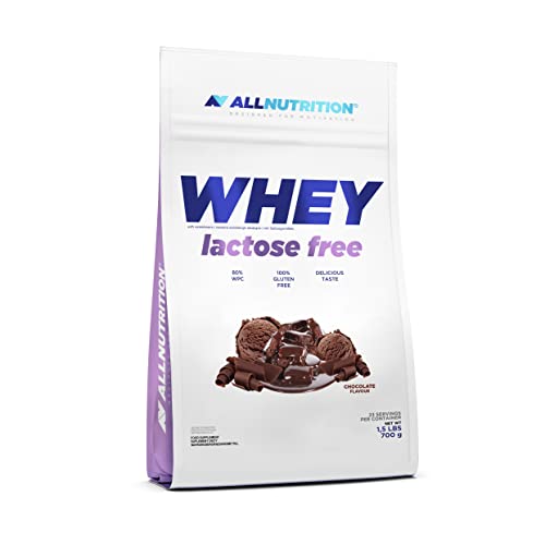 Allnutrition Whey Lactose Free, Chocolate - 700 g