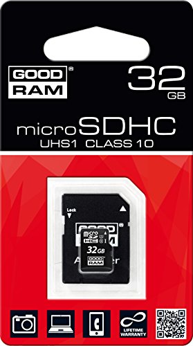 Goodram C10 MicroSD-Speicherkarte, Micro-SDHC, 32 GB