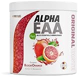ALPHA.EAA | Premium EAA Pulver | Alle 8 essentiellen Aminosäuren | Erfrischend & Leicht | Top Löslichkeit und sensationeller Geschmack | 462g - BLOOD ORANGE (Blutorange)