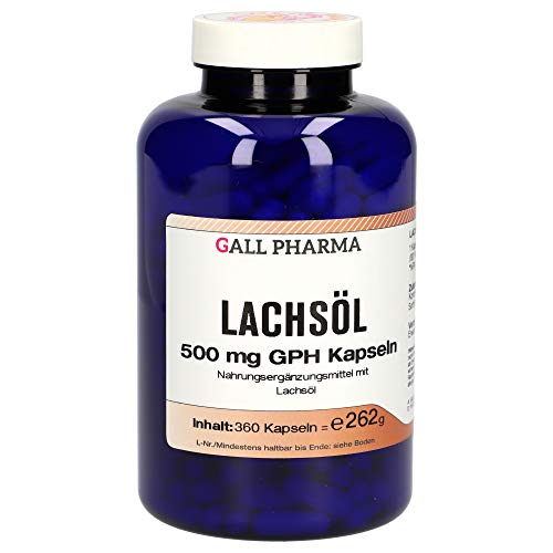 Gall Pharma Lachsöl 500 mg GPH Kapseln 360 Stück