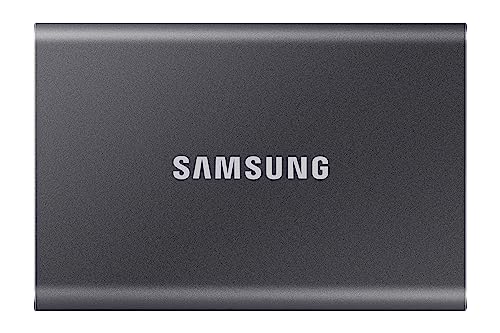 Samsung T7 Portable SSD - 2 TB - USB 3.2 Gen.2 Externe SSD Titan Gray (MU-PC2T0T/WW)