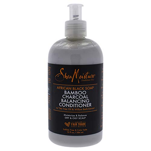 Shea moisture african black soap bamboo charcoal conditioner 384 ml/13oz