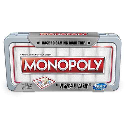 Monopoly – Gesellschaftsspiel Monopoly Road Trip – Reisespiel – französische Version