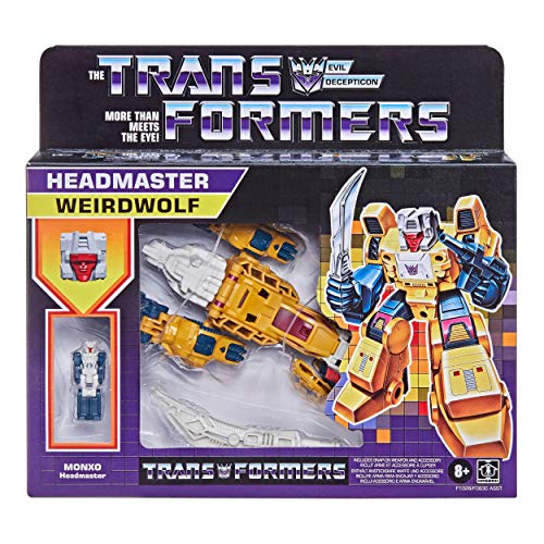 Transformers Moderne Figur 2021 in Retro-Verpackung Autobot Headmaster Hardhead mit Hart