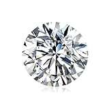 XINDONG Förderung Moissanite lose Stein D Farbe Vvs 3ex. Weißer Rundkupplungslabor gewachsen Diamant (Size : 6.0mm[0.8ct])