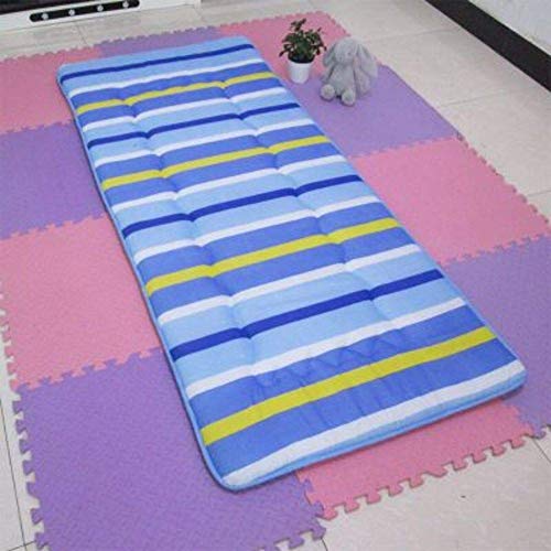 YLCJ Einzelne Faltbare verdickte Futon-Matratze, tragbare Tatami-Boden-Schlafmatratze für den Schlafsaal zu Hause Schlafzimmer-h 90x190cm (35x75inch)