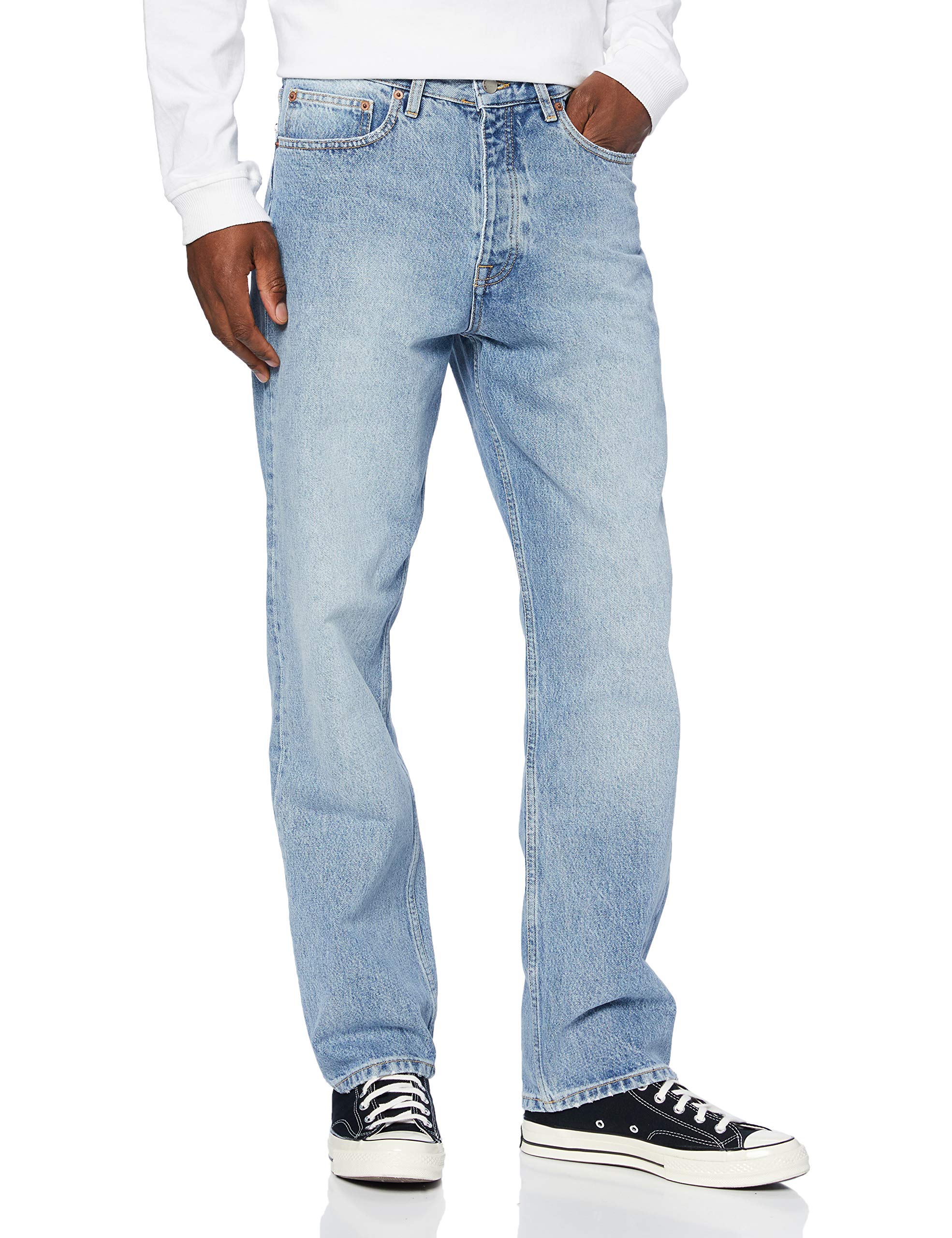 Dr. Denim Herren Dash Jeans, Stone Cast Blue, Bundweite: 84 cm, beinlänge: 81 cm