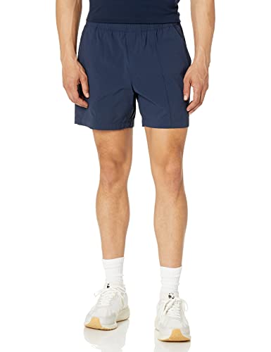 Amazon Aware Herren Shorts aus Stretch-Nylon zum Hineinschlüpfen in lockerer Passform, Marineblau, L