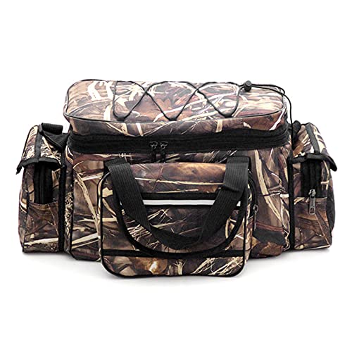Staright Angelausstasche mit großer Kapazität wasserdichte Aufbewahrungstasche für Angelaus Etui Outdoor Travel Hunting Shoulder Bag Pack