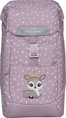 Kinderrucksack CLASSIC MINI Baby Deer, inkl. Regenüberzug & Extratasche rosa