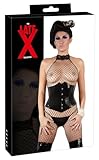 Latex Waist Cincher black 2XL