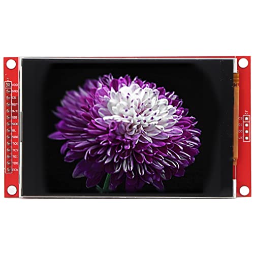 Fafeicy LCD Bildschirmmodul, TFT 3,5-Zoll-SPI-Serie 480 x 320 ILI9488 LCD-Modul, HDMI Elektronisches Zubehör (Ohne Berührung)