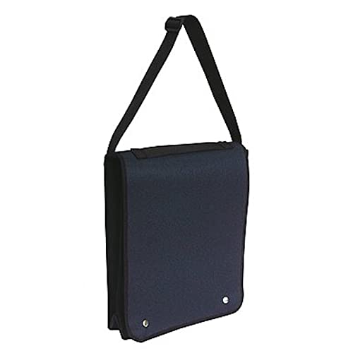 Nedo Feldtasche - aus schwarzem Segeltuch - bietet Platz zur Aufnahme von Bandmaß, Rechner, Feldbuchrahmen, Winkelprisma etc.