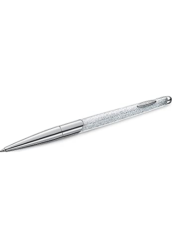 Swarovski Crystalline Nova Kugelschreiber, weiß, verchromt