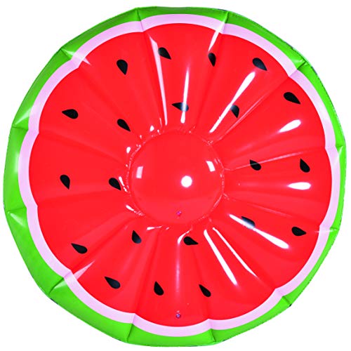 Jilong-37495 Aufblasbare Wassermelone, 16920388645413, Rot
