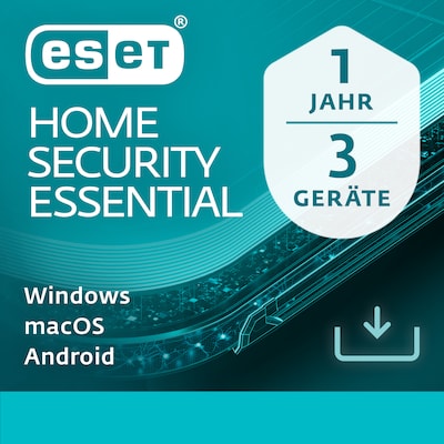 ESET ESD HOME Security Essential 3 Users 1 Year (EHSE-N1A3-VAKT-E)