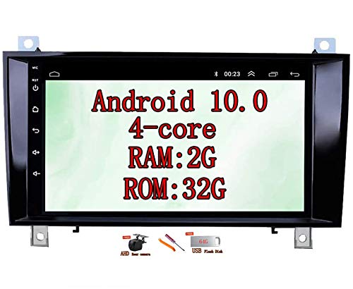 XISEDO Android 10.0 Autoradio In-Dash 9 Zoll Car Radio 4-Core RAM 2G ROM 32G Autonavigation Car Radio für Mercedes-Benz SLK W171 R171 SLK200 SLK280 SLK350 SLK55 SLK200K 2003-2010