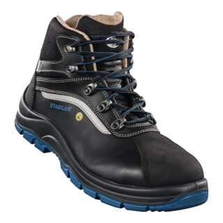 Sicherheitsstiefel SPARTACUS MID Gr.46 schwarz/blau S3 SRC ESD EN20345