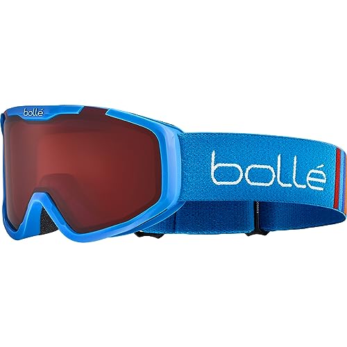 Bollé - ROCKET - Skibrille Junior, Race Blau Matt - Vermillon Cat 2