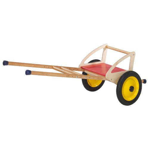 pedalo Sulki aus Holz - Kinder-Kutsche mit Vollgummi-Reifen
