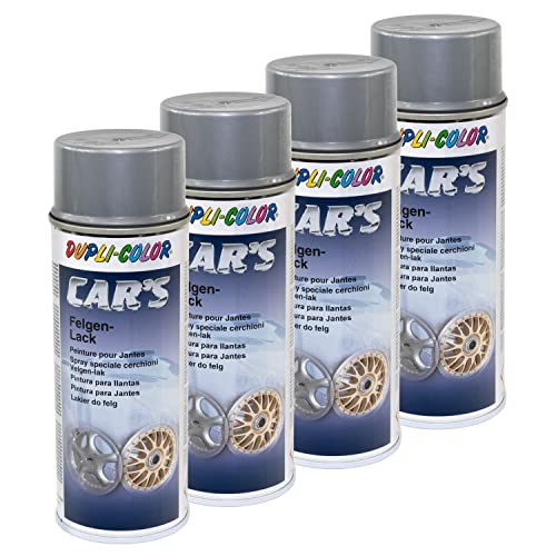 Felgenlack Lack Spray Car's Dupli Color 385919 Silber 4 X 400 ml