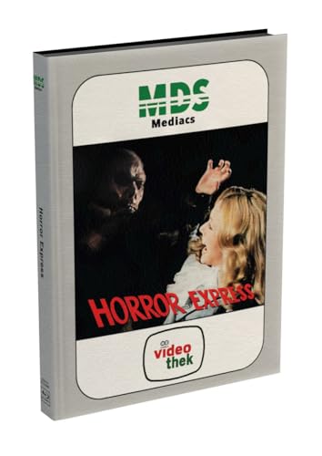 HORROR EXPRESS - 2-Disc wattiertes Mediabook Cover A (Blu-ray + DVD) Limited 222 Edition