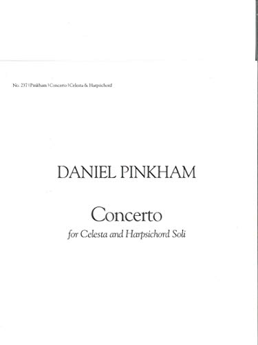 Concerto for Celesta & Harpsichord - Celesta and Harpsichord - Buch
