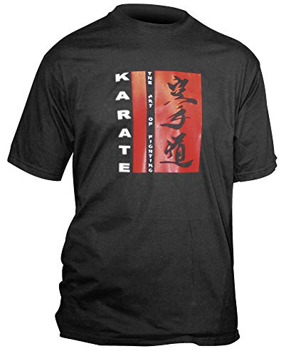 T-Shirt „The Art of Fighting“ - schwarz, Gr. M