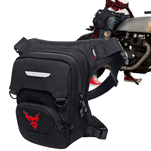 Yusheng Fallbeintasche für Herren,Verstellbare Outdoor-Hüfttasche | Reflektierende Fahrrad-Multifunktions-Hüfttasche zum Wandern und Klettern