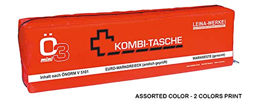 LEINAWERKE 32059 Mini-Kombitasche XS ÖNORM Ö3 XS farblich sortiert - 2-farbig, ohne Klett, 5 Stk.