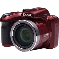 Kodak Astro Zoom AZ401 Brückenkamera 16.15MP 1/2.3Zoll CCD 4608 x 3456Pixel Rot - Digitalkameras (16,15 MP, 4608 x 3456 Pixel, CCD, 40x, HD-Ready, Rot)