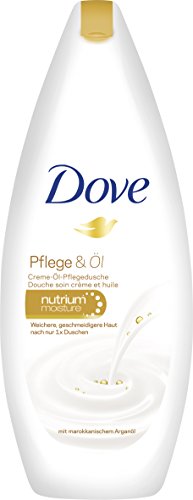 Dove Creme-Öl-Pflegedusche Pflege und Öl, Duschgel, 6er Pack (6 x 250 ml)