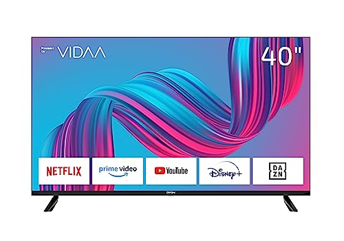 DYON Movie Smart 40 VX-2 100 cm (40 Zoll) Fernseher (Full-HD Smart TV, HD Triple Tuner (DVB-C/-S2/-T2), App Store, Prime Video, Netflix, YouTube, DAZN, Disney+) [Mod. 2023]