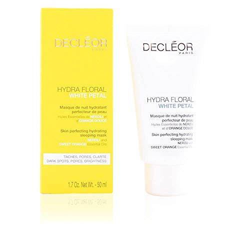 Decléor Hydra Floral White Petal Skin Perfecting Hydrating Sleeping Mask, 50 ml