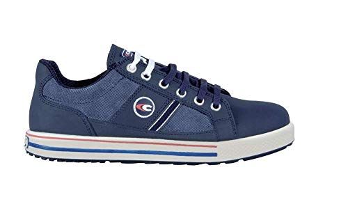 Cofra Sicherheitsschuhe Coach S3 Old Glories in Sneaker-Optik, Größe 41, blau, 35000-002