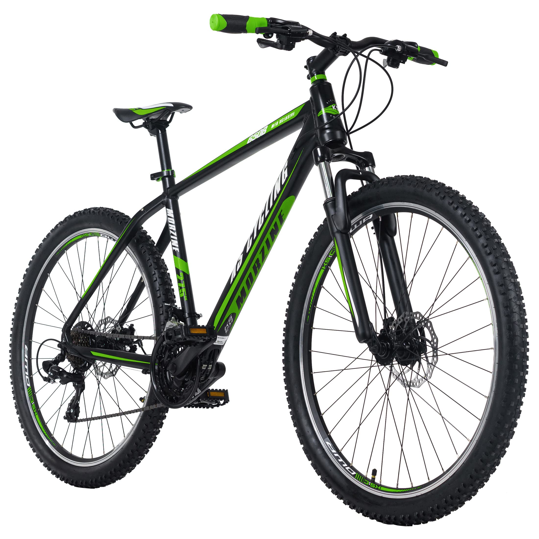 KS Cycling Mountainbike Hardtail 27,5'' Morzine schwarz-grün 48 cm