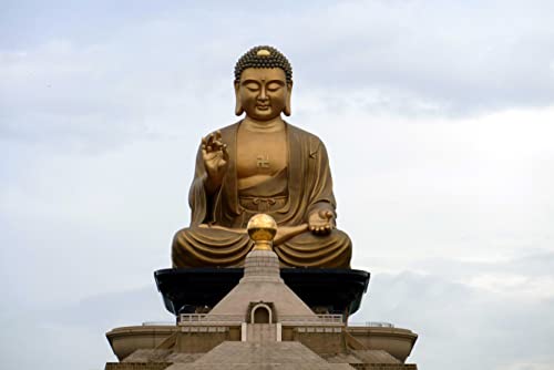 Religion Buddha - 2000 Teile in hochwertiger Pappschachtel, Puzzleteile in wiederverschließbarem Beutel 70x100cm