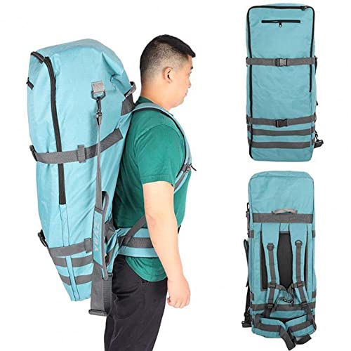 SaiDeng Paddle Board Rucksack Reisetasche mit Reißverschluss, tragbar, Nylon, wasserdicht, große Kapazität, Sup Surfboard Reißverschlusstasche für aufblasbares Stand Up Paddel, 84 l