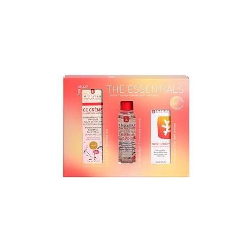 Erborian - The Essentials - Kit Mini CC Routine 23 - CC Creme Golden 15 ml + Reinigungsöl Centella 30 ml + Skin Therapy 10 ml - Golden