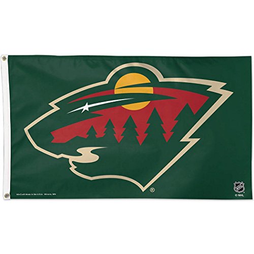 NHL Minnesota Wild Deluxe Flagge, 91 x 152 cm